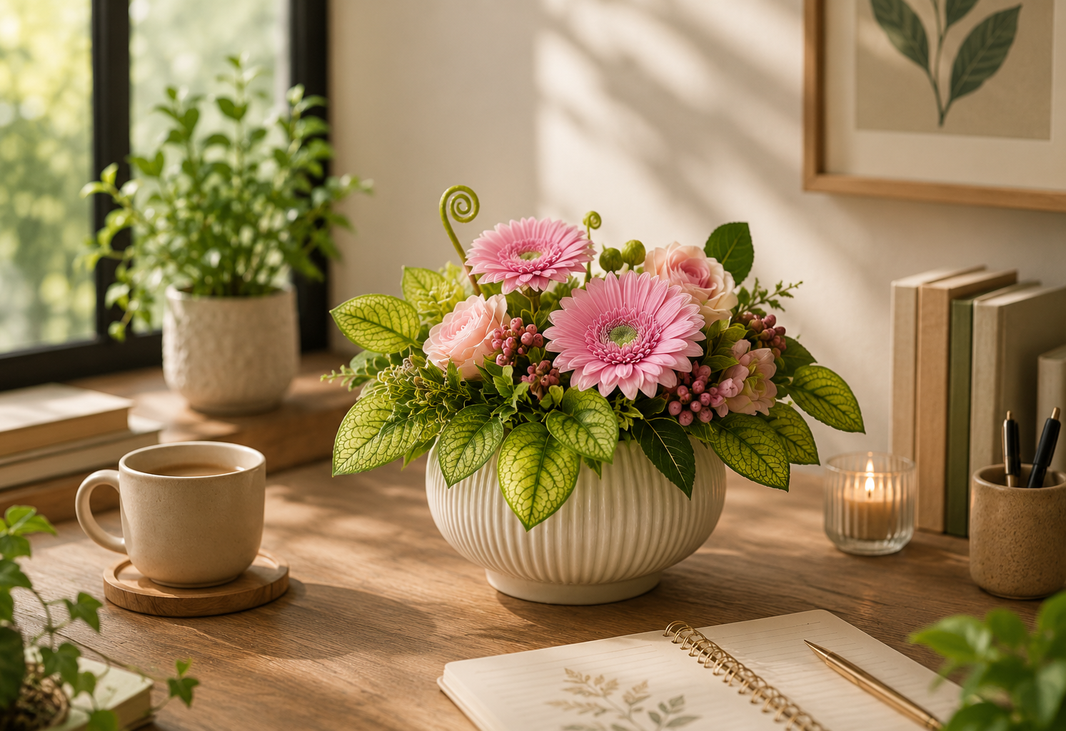 Botanical details arrangement